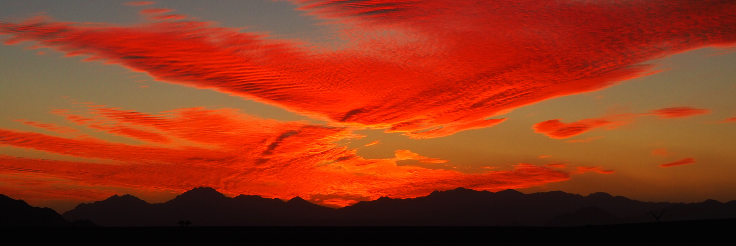 Namibia Reisebericht: Sonnenuntergang Namib Wüste
