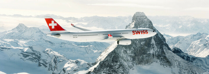 Swiss Airlines Flugzeug