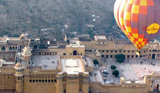 Ballonfahrt über Jaipur