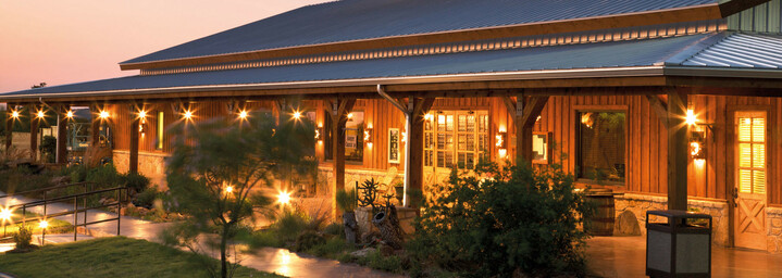Restaurant der Wildcatter Ranch bei South Graham