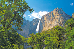 Yosemite Wasserfall im Yosemite Nationalpark, Kalifornien