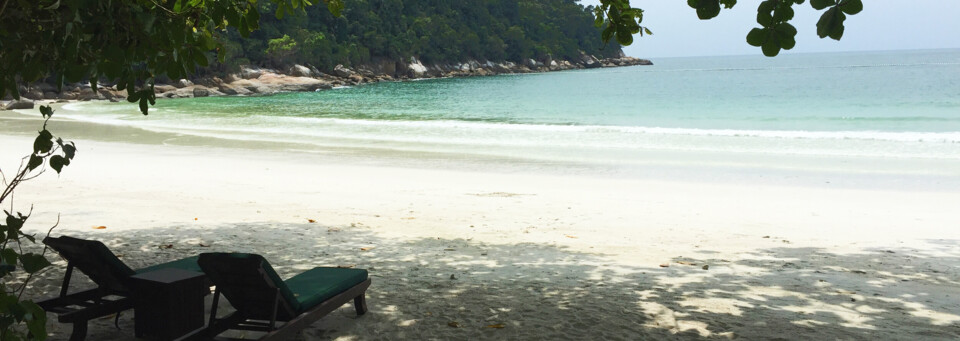 Reisebericht Malaysia - Strand auf Pangkor Laut