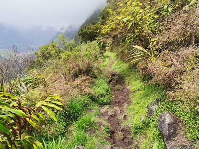 Vertikaler Kilometer auf La Réunion