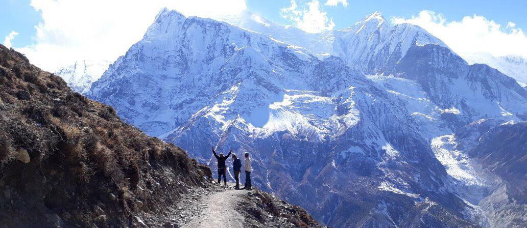 Nepal Reisebericht - Abstieg vom Ice Lake nach Manang