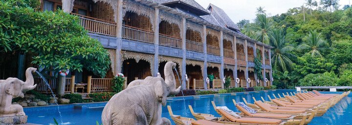 Außenansicht des Santhiya Koh Pangan Resort & Spa