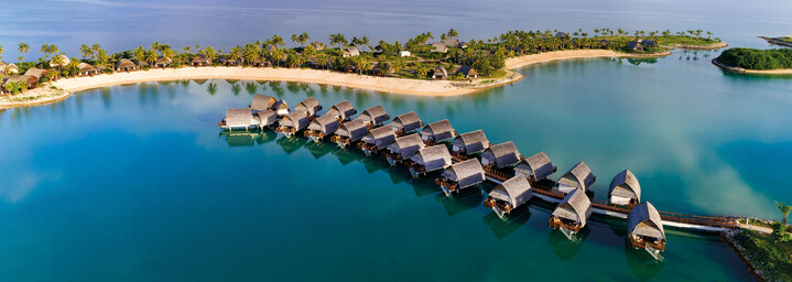 Fiji Marriott Resort aus der Luft