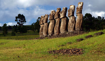 Osterinsel Moai Chile