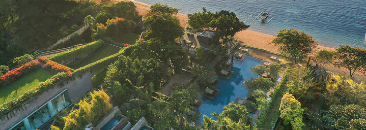 Maya Sanur Resort & Spa aerial