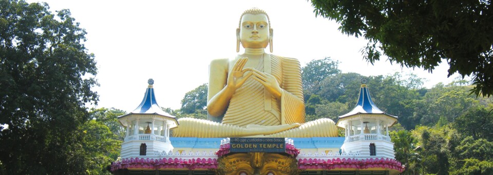 Goldener Tempel Dambulla, Sri Lanka