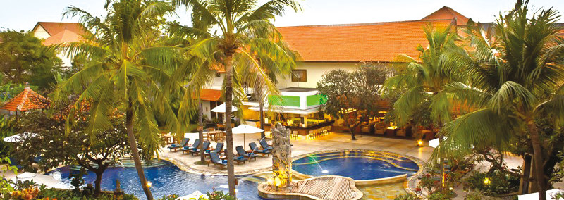 Außenansicht Hotel Bali Rani Tuban