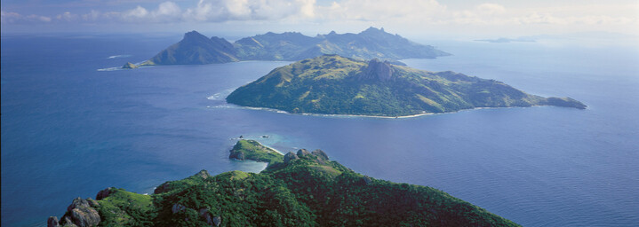 Blick auf Fiji