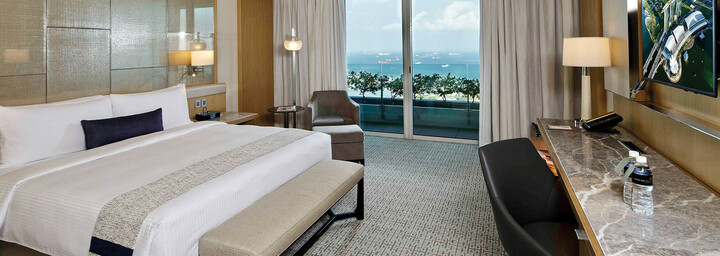 Premier Zimmerbeispiel des Marina Bay Sands Singapur