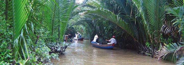Bootstour im Mekong Delta