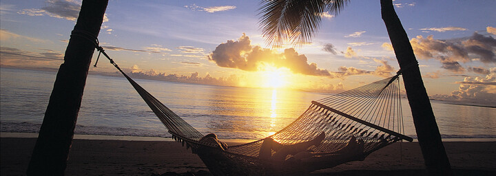 Sonnenuntergang auf Fiji