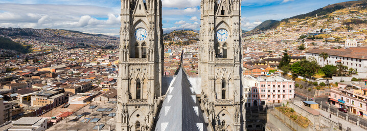 Kathedrale und Altstadt Quito