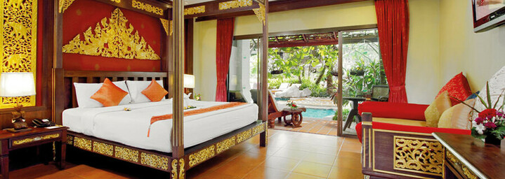 Deluxe-Zimmerbeispiel des Kata Palm Resort & Spa