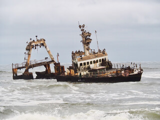Namibia Reisebericht: Schiffswrack an der Skeleton Coast