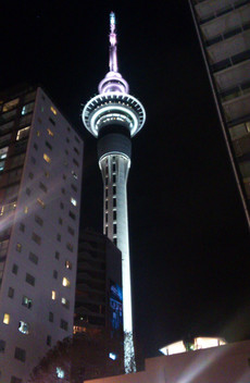 Neuseeland Reisebericht - Sky Tower in Auckland