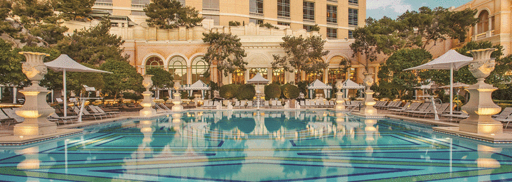 Bellagio Hotel & Casino Las Vegas Poolbereich