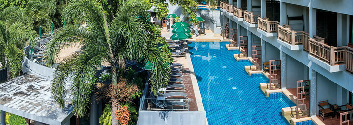 Außenansicht des Krabi Cha-Da Resort