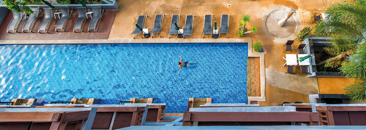 Pool des Krabi Cha-Da Resort