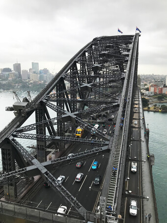 Reisebericht Australien - Sydney Harbour Bridge Pylon Lookout