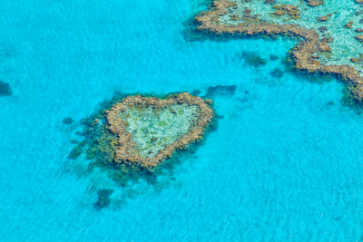 Heart Reef Luftaufnahme