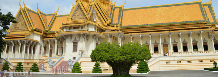 Königspalast in Phnom Penh, der Hauptstadt Kambodschas