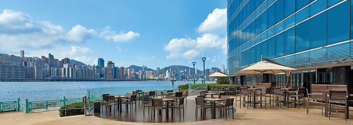 Terrasse des Harbour Grand Kowloon Hong Kong