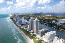 Miami Beach von Oben Florida