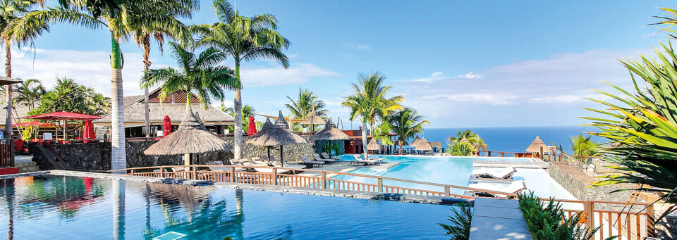 Pool des Palm Hotel & Spa in Grand Anse