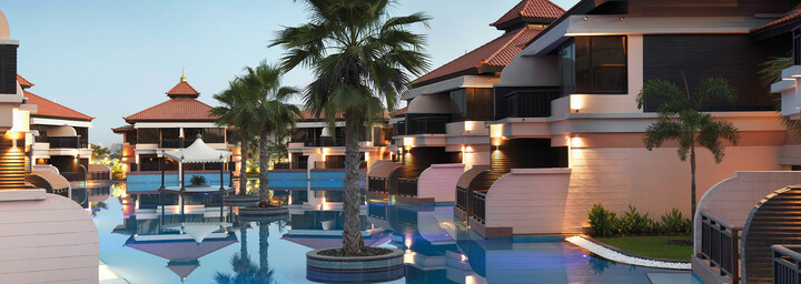 Außenansicht des Anantara Dubai The Palm Resort