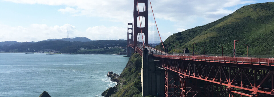 Reisebericht Kalifornien - Golden Gate Bridge in San Francisco