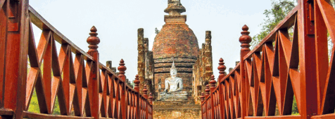 Sukhothai - Historischer Park Wat-Sa-Si
