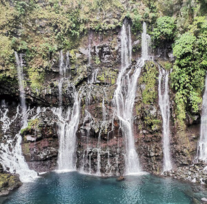 Wasserfall Galet auf La Réunion