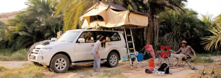 Roof Top Tent Camper Oman
