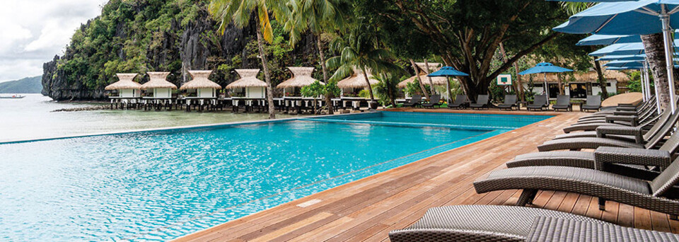Pool des El Nido Resorts - Miniloc Island