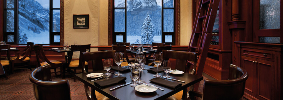 Restaurant "Walliser Stube" des Fairmont Chateau Lake Louise