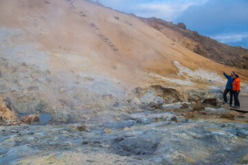 Geothermalgebiet Seltún auf Island