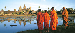 Mönche Angkor Wat