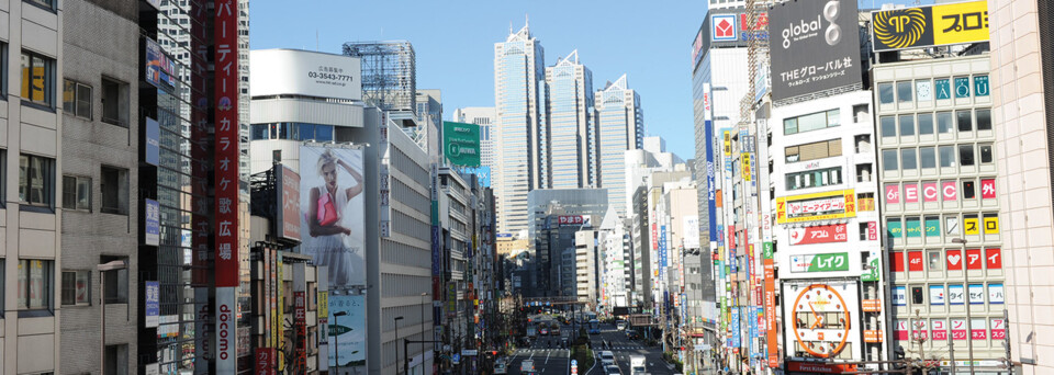 Straßenbild in Tokyo