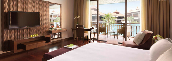 Premier Zimmerbeispiel des Anantara Dubai The Palm Resort