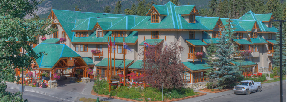 Außenansicht der Banff Caribou Lodge & Spa