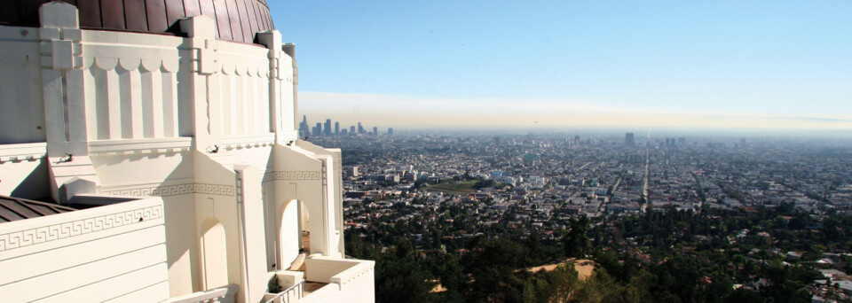 Griffith Observatory - Aussicht auf Los Angeles