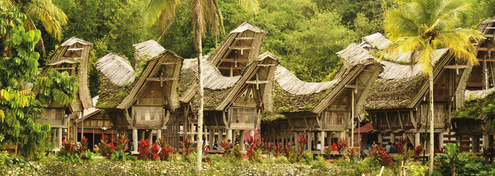 Sulawesi Häuser