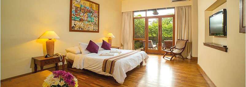 Beispiel Deluxe-Zimmer des The Hotel @ Tharabar Gate Bagan