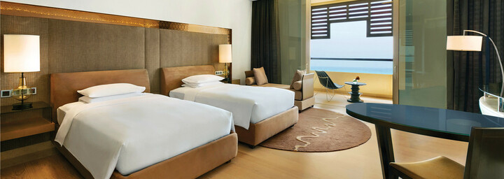 Zimmerbeispiel des Park Hyatt Abu Dhabi Hotel and Villas