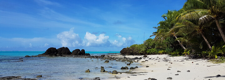 Cook Inseln Reisebericht - Strand auf Aitutaki