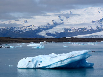 Vatnajökull Gletscher in Island