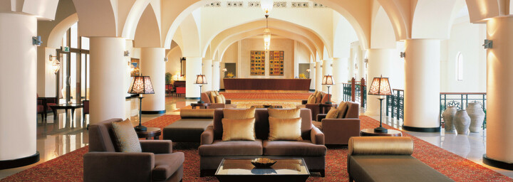 Lobby des Shangri-La Al Waha Hotel Muscat
